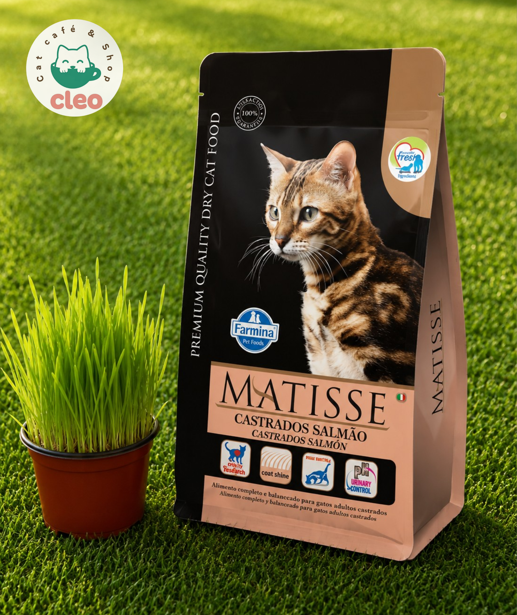 Farmina Matisse Castrados Salmón | Alimento para Gatos Esterilizados 2Kg
