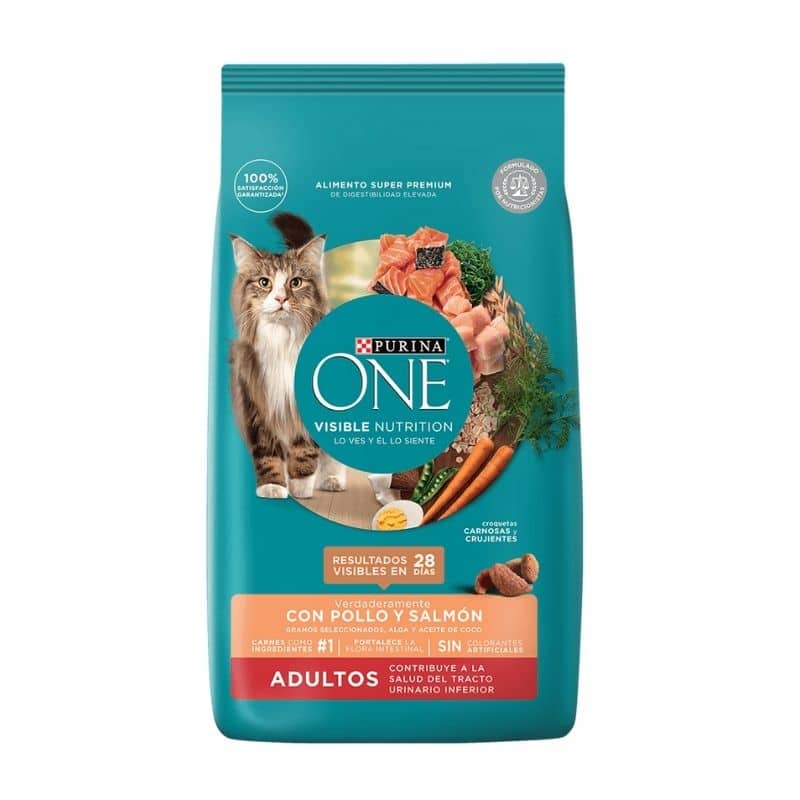 PURINA - One Adultos Pollo y Salmón 2KG