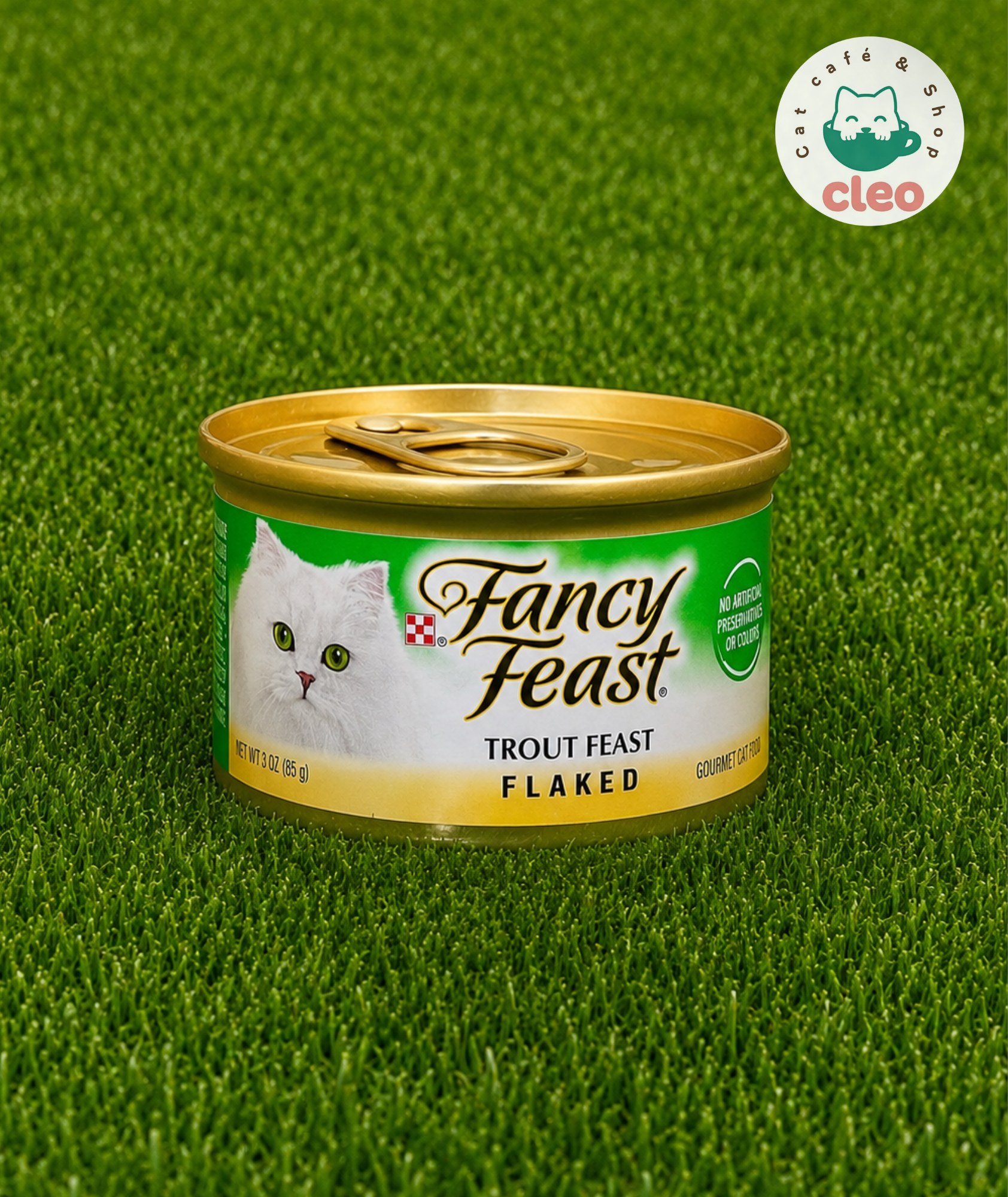 Fancy Feast Trout Feast Flaked 85 g | Comida Húmeda con Trucha Desmenuzada para Gatos