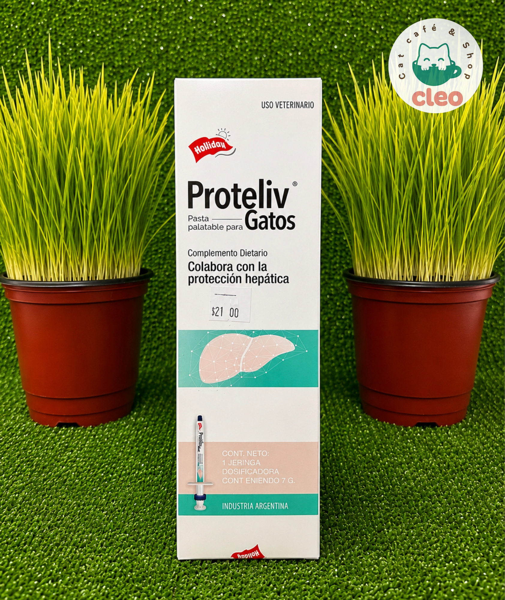 Holliday Proteliv Gatos 7 g | Pasta Palatable para Protección y Soporte Hepático