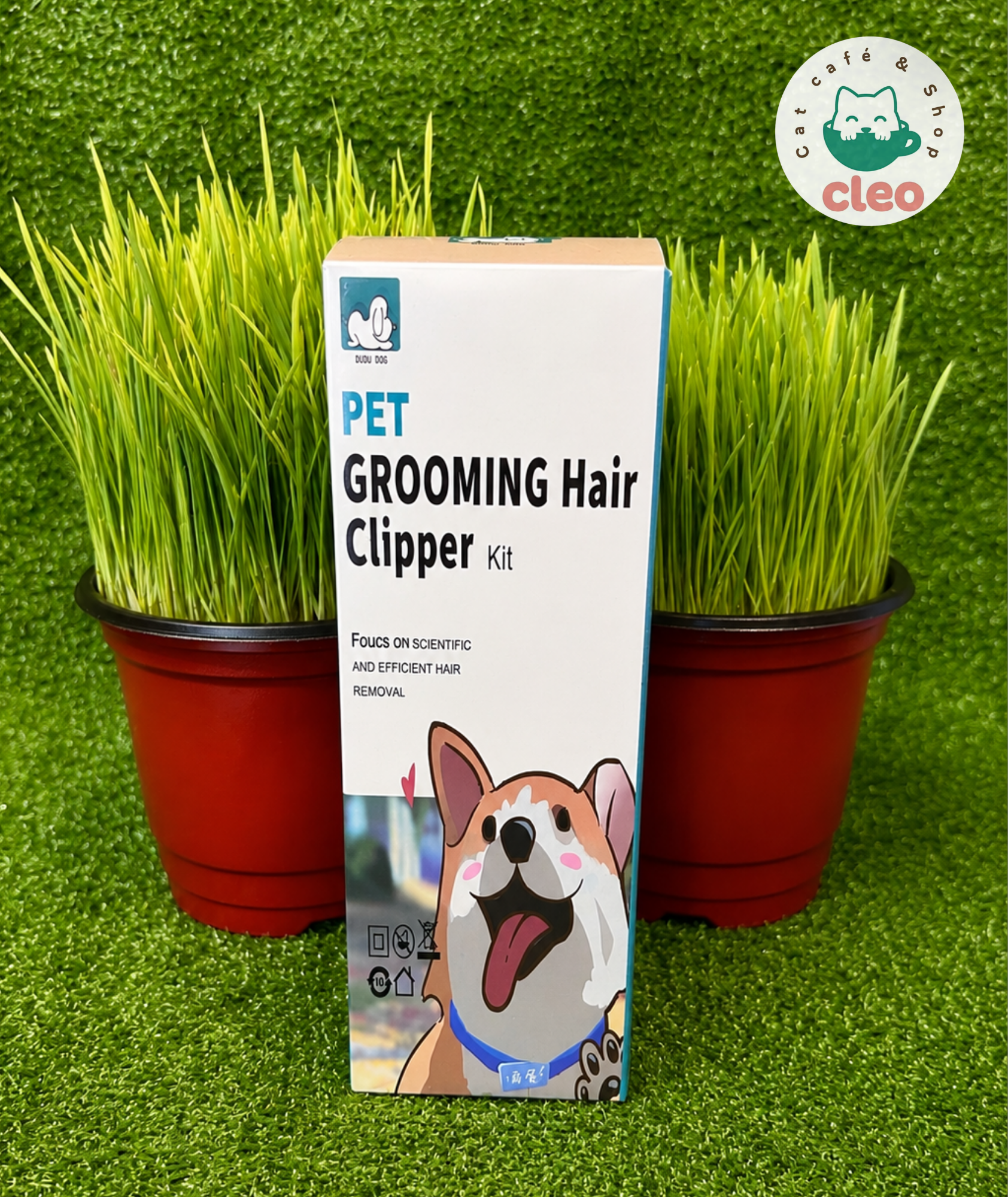Pet Grooming Hair Clipper Kit | Máquina Recargable para Cortar el Pelo de Perros y Gatos